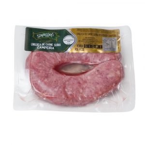 Linguiça de carne suína campeira 600g (Cód 68)